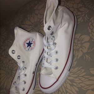 White High Top Converse